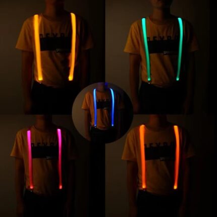 Led Light Party Suspender