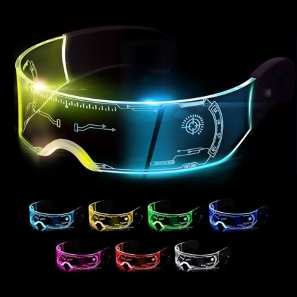 Led Cyber Glasses Party Led Glasses